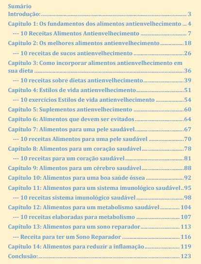 E-book PLR Alimentos Antienvelhecimento 4 indice ebook plr alimentos antienvelhecimento.jpg