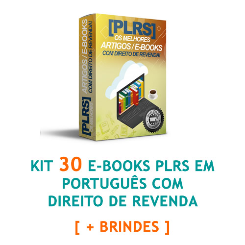 Super Pacote com 30 E-books Plrs Traduzidos Para o Português Com Direitos de Revenda 1 kit 30 ebooks 1.jpg