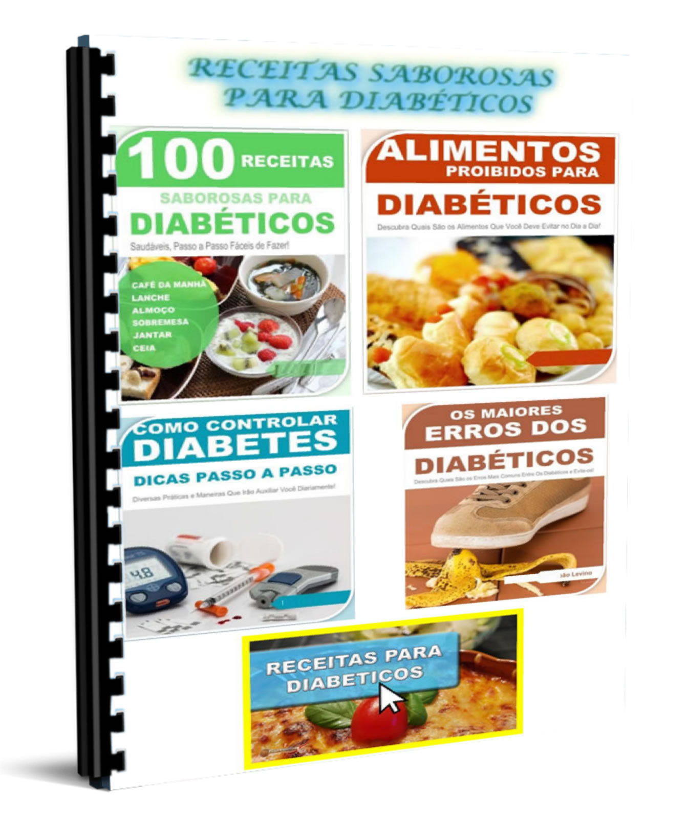 e-Book PLR Receitas para Diabéticos 4 saborosas receitas para diabeticos 1.jpg